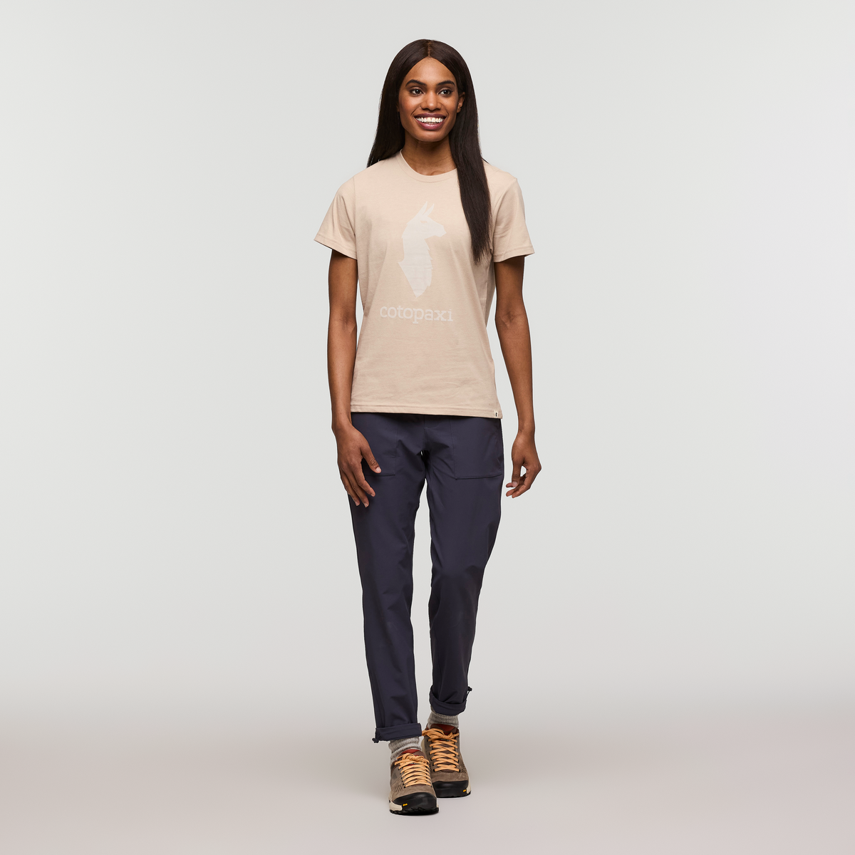 Cotopaxi Llama T-Shirt - Women's, Oatmeal