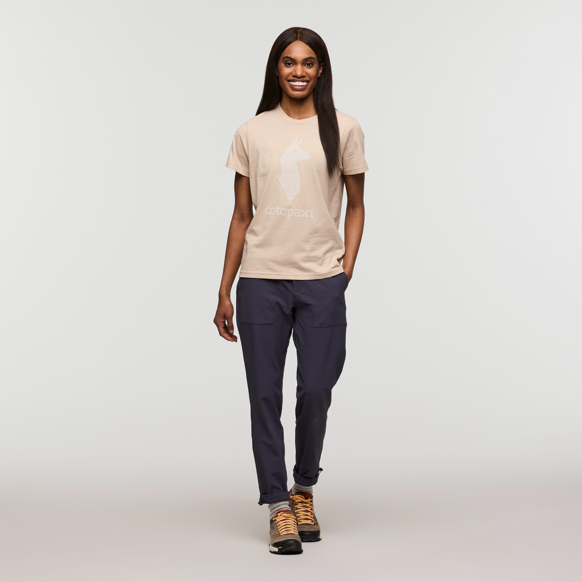 Cotopaxi Llama T-Shirt - Women's, Oatmeal