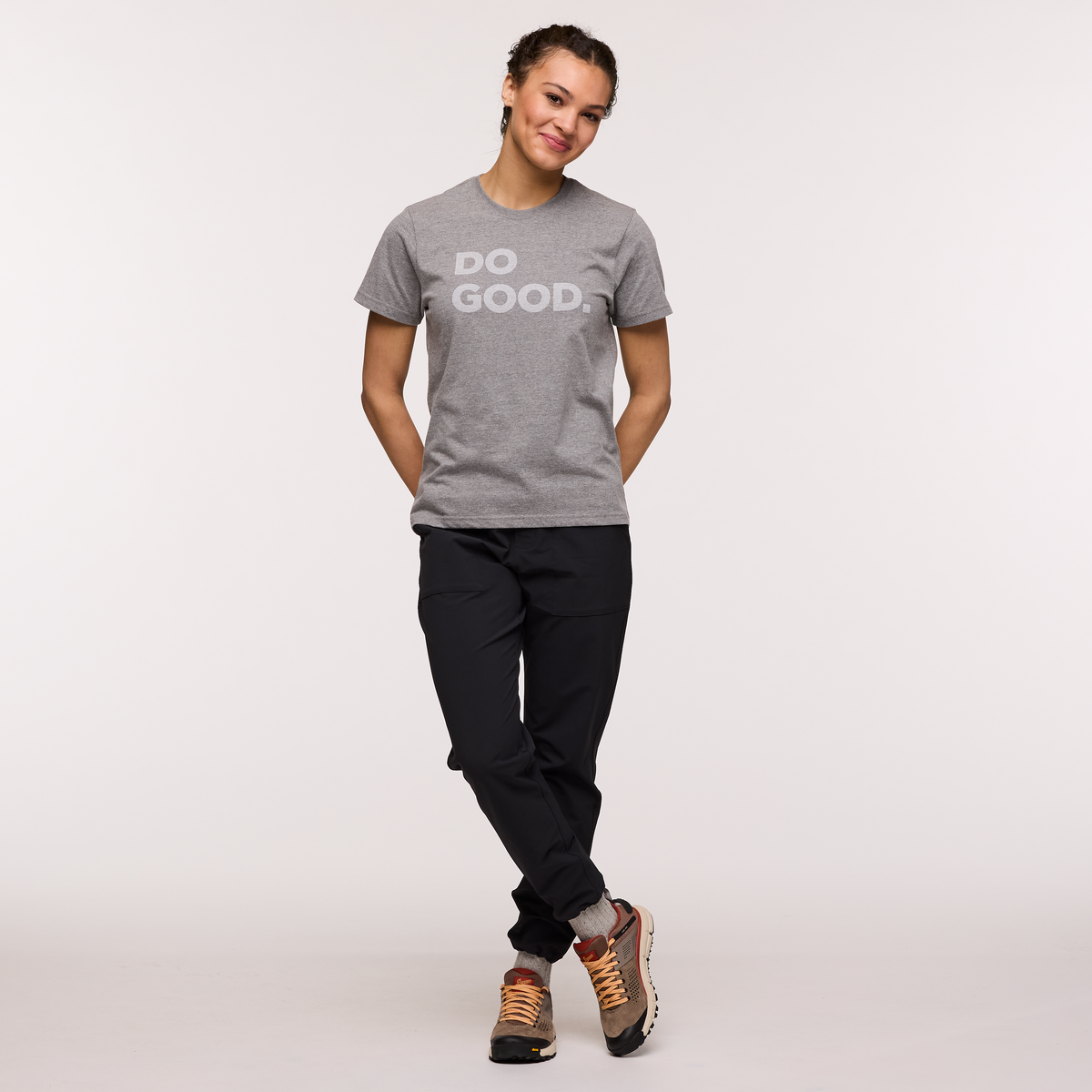 Do Good T-Shirt - Women's, Heather Grey