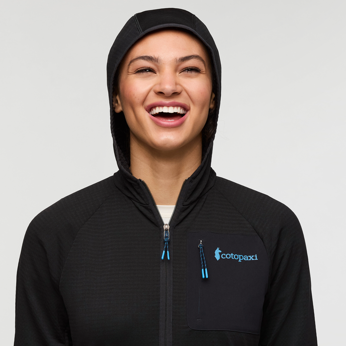 Otero Fleece Full-Zip Hooded Jacket - Women's, Cotopaxi Black