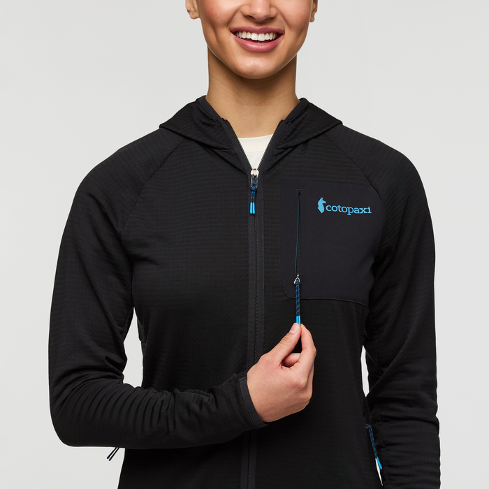 Otero Fleece Full-Zip Hooded Jacket - Women's, Cotopaxi Black