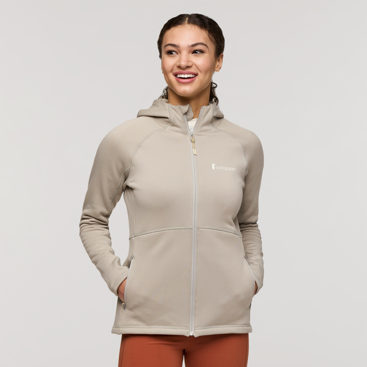 F24 W Tempa Fleece Hooded Jacket