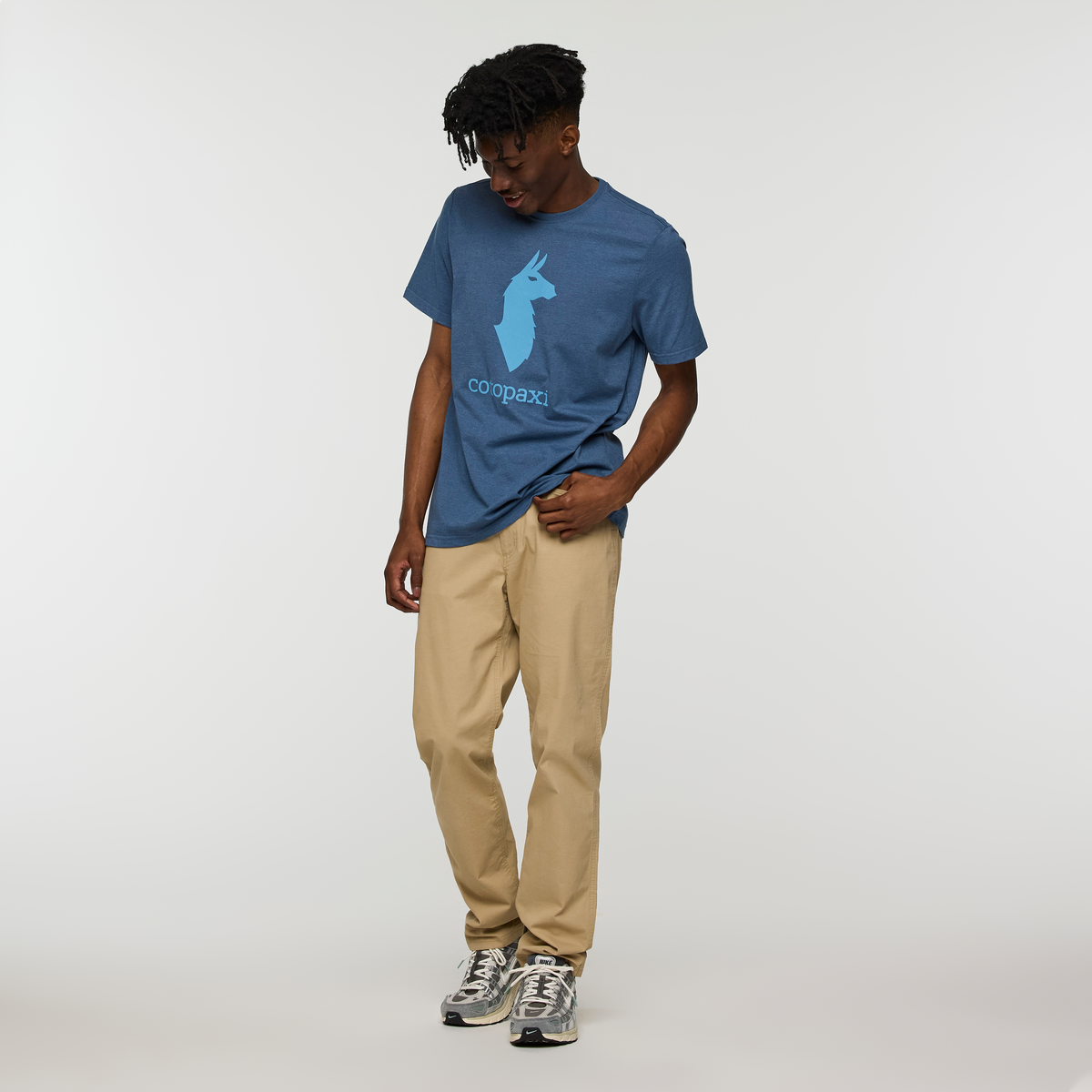 Cotopaxi Llama T-Shirt - Men's, Deep Sea