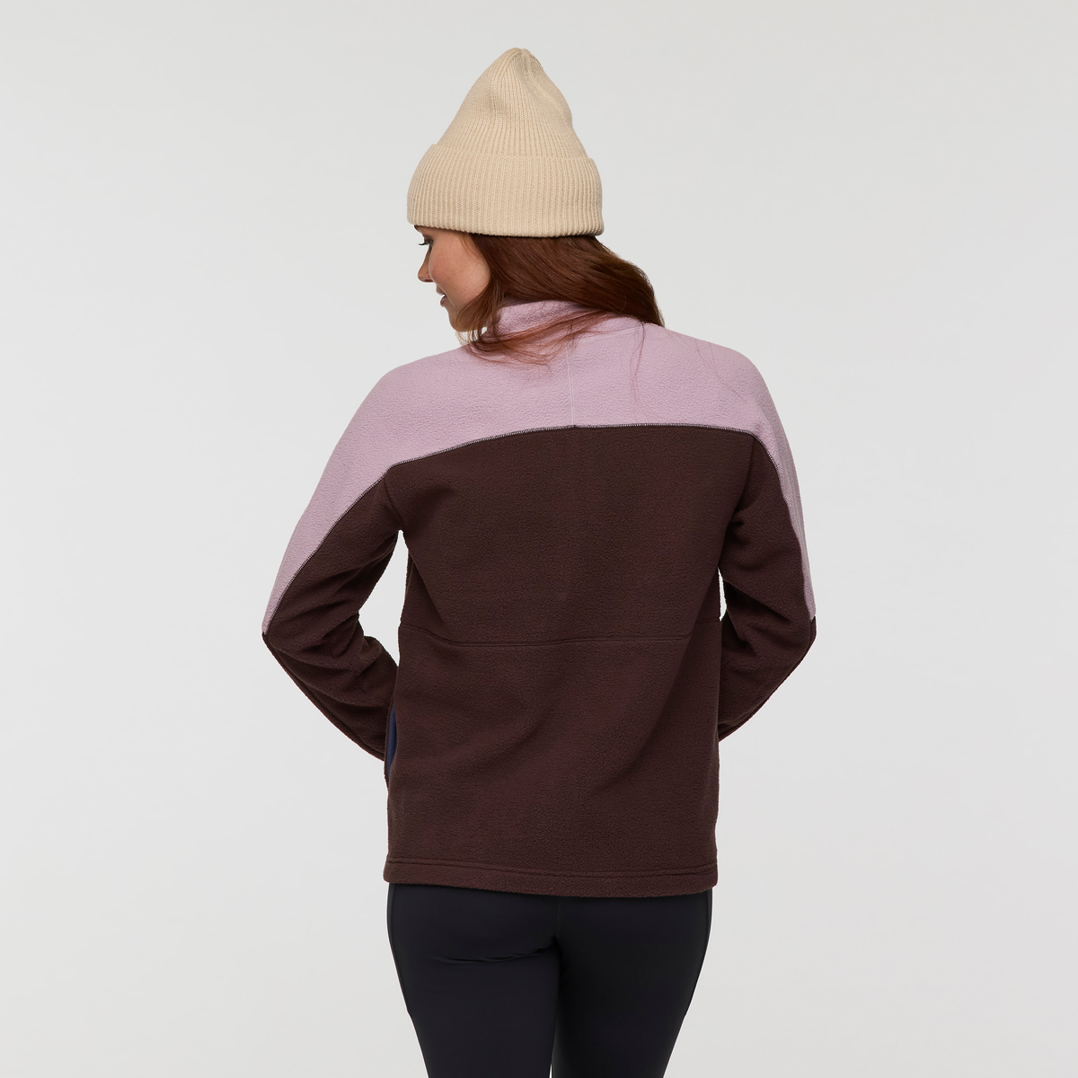 Abrazo Half-Zip Fleece Jacket - Women's, Quartz/Coffee