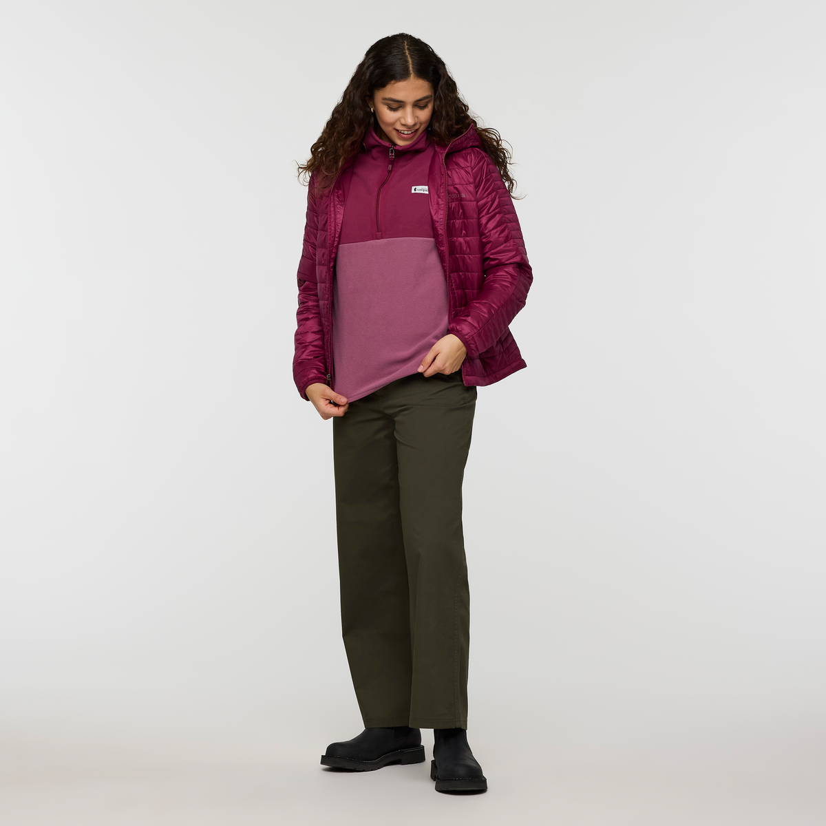 Amado Fleece - Women's, Jam/Fig