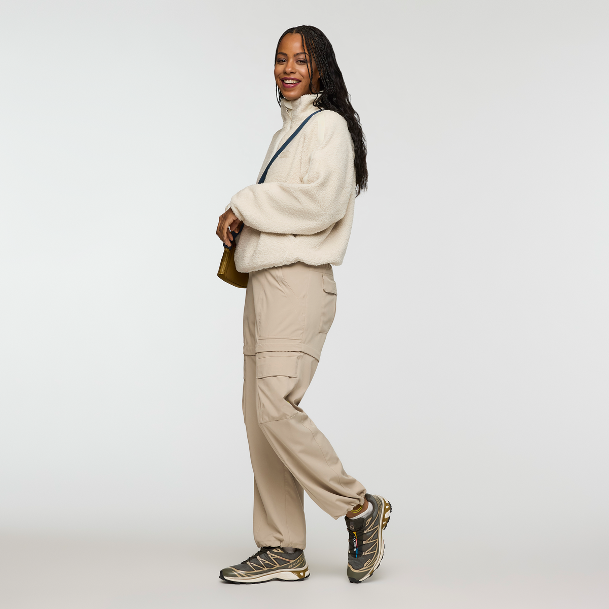 Bacano Fleece Pullover - Women's, Bone/Cream