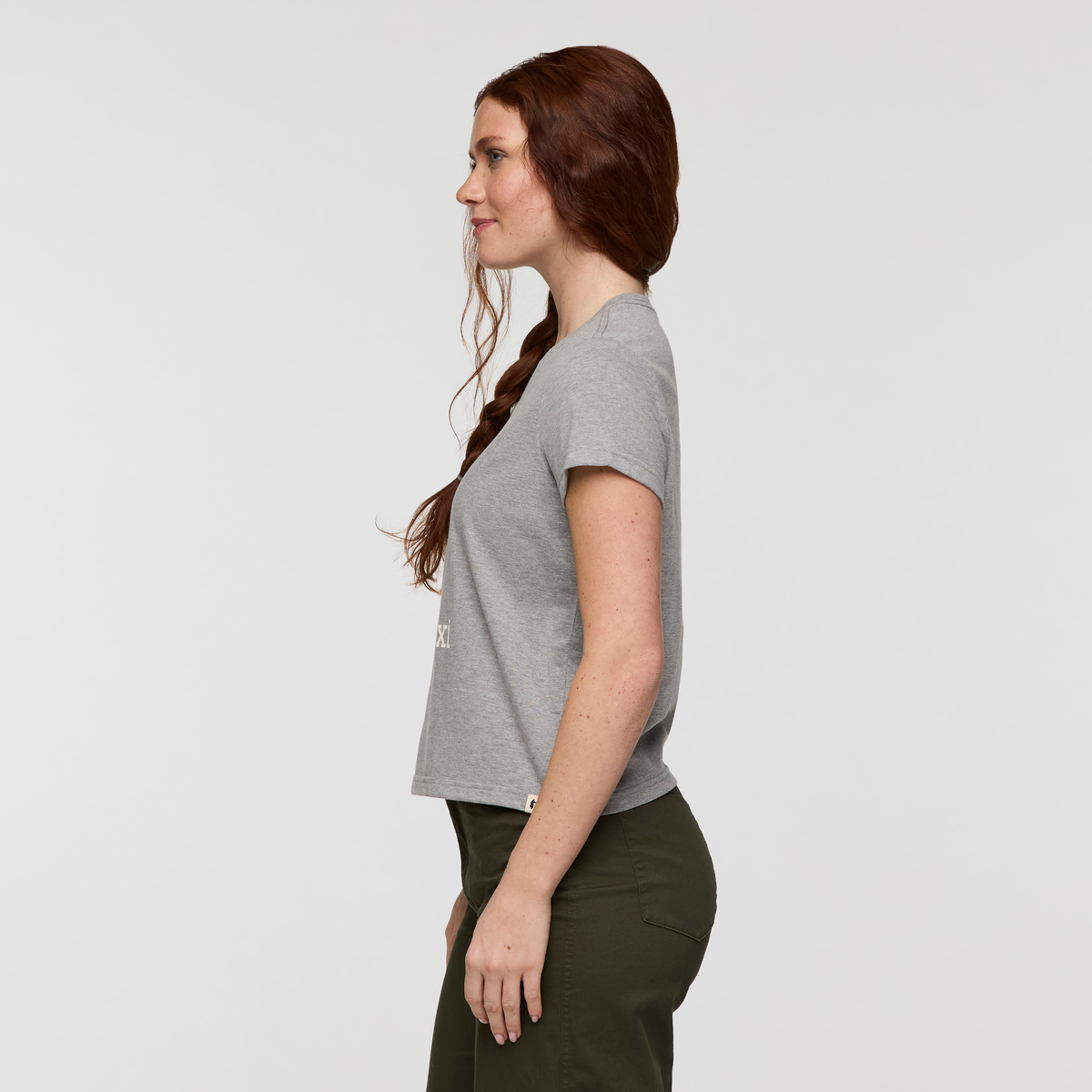 Cotopaxi Llama T-Shirt - Women's, Heather Grey