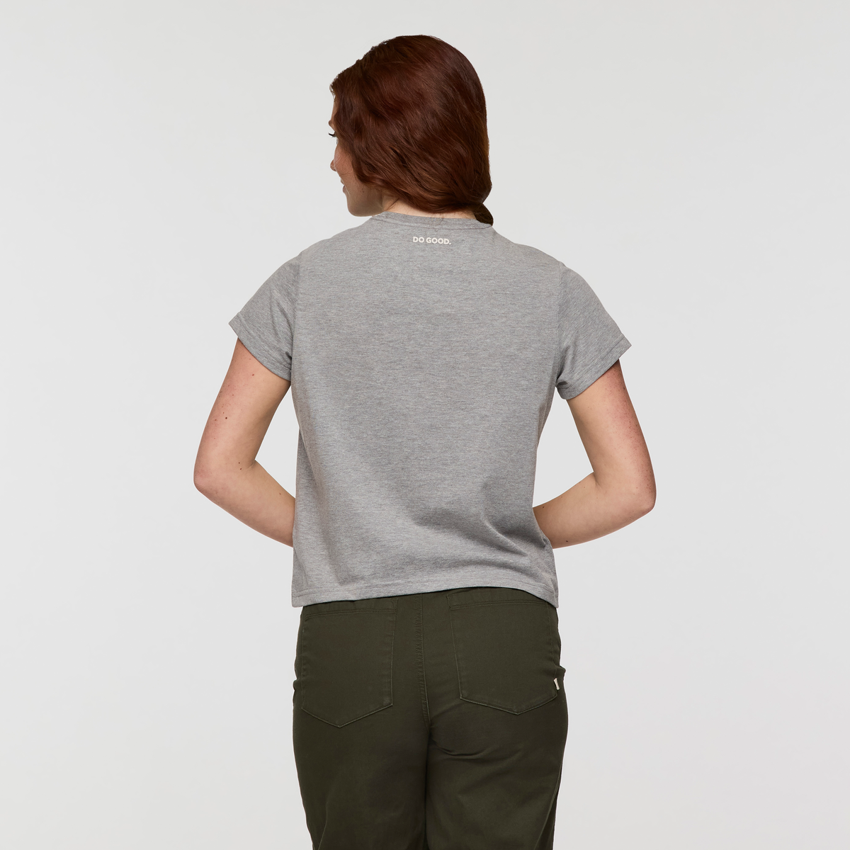 Cotopaxi Llama T-Shirt - Women's, Heather Grey