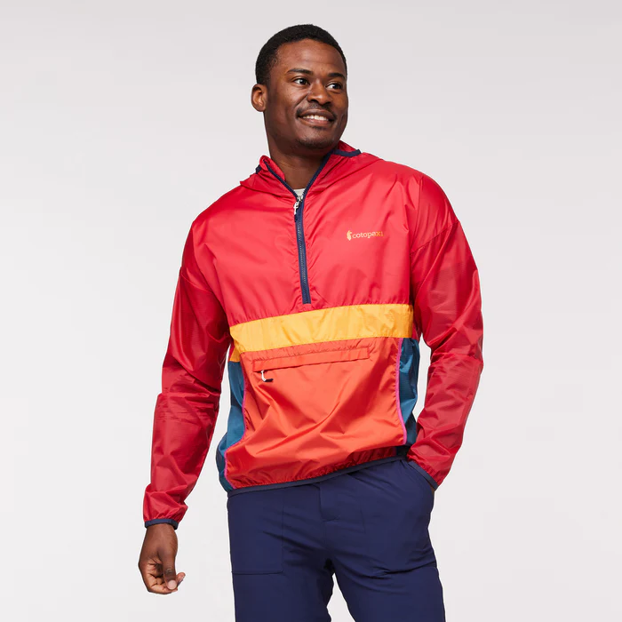 Teca Windbreaker Halfzip - Men's, Strike Out
