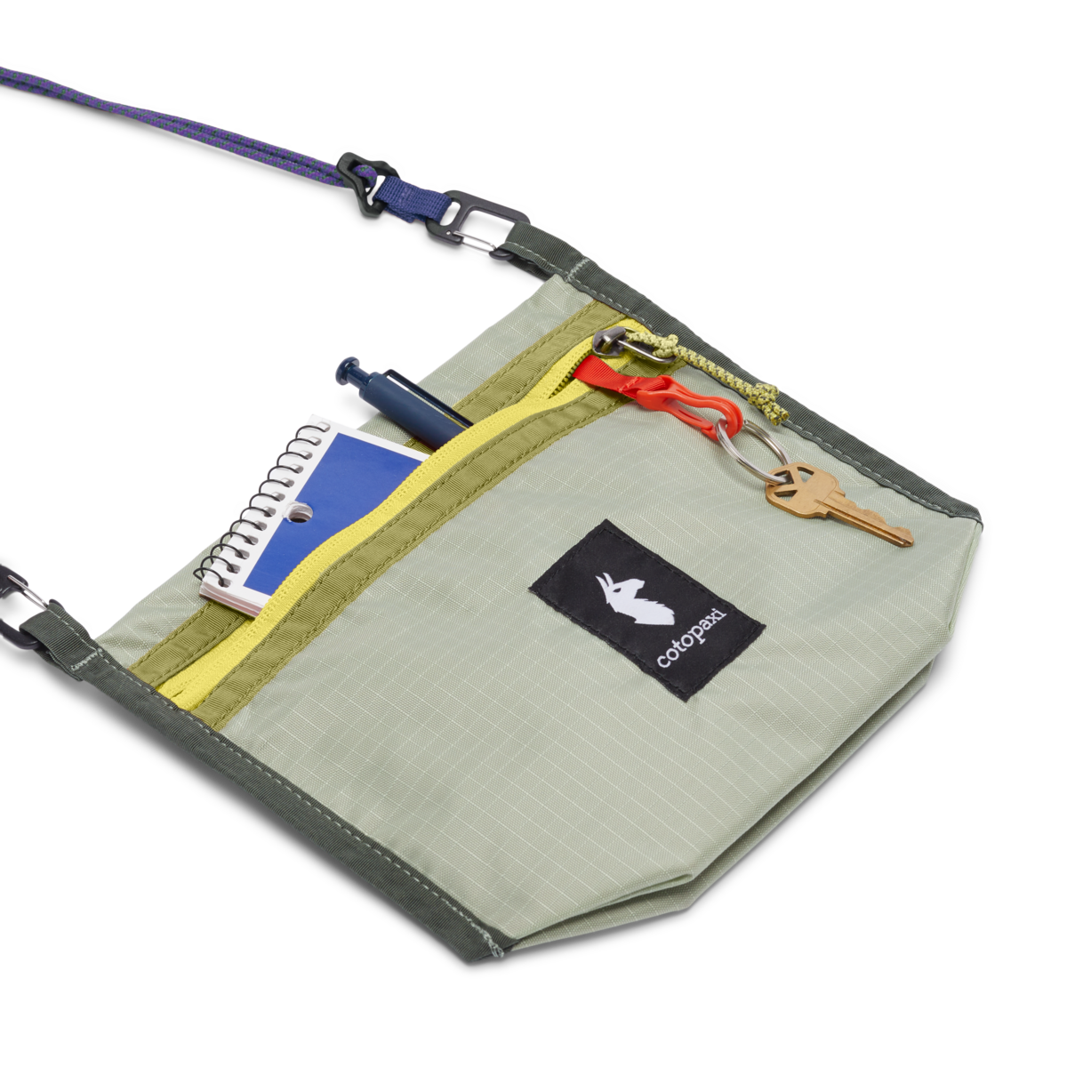 Lista 2L Lightweight Crossbody Bag - Cada DIa, Green Tea