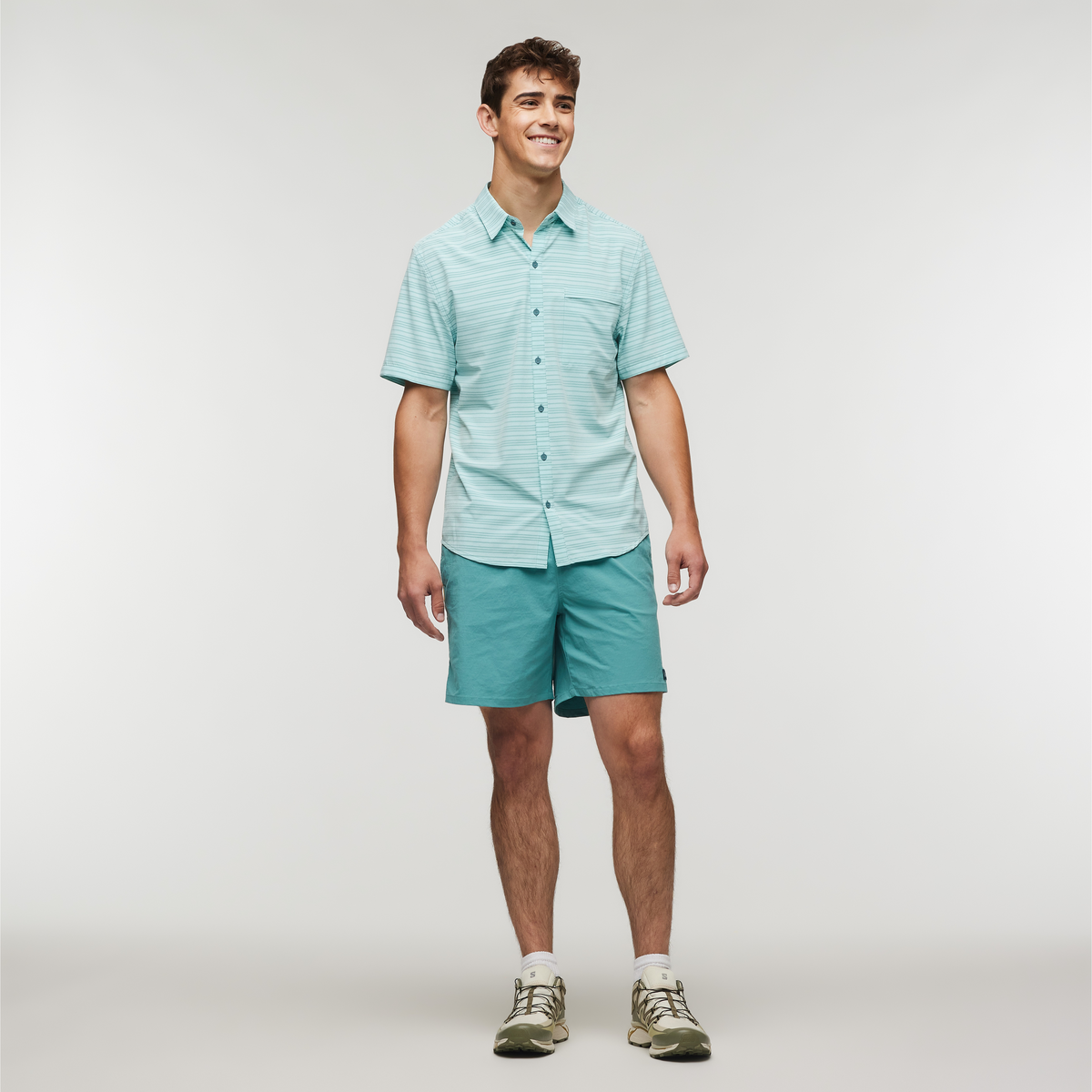 Brinco 7" Short - Solid - Men's, Coastal