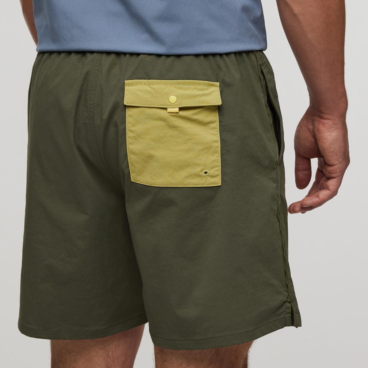 Brinco 7" Short - Solid - Men's, Fatigue