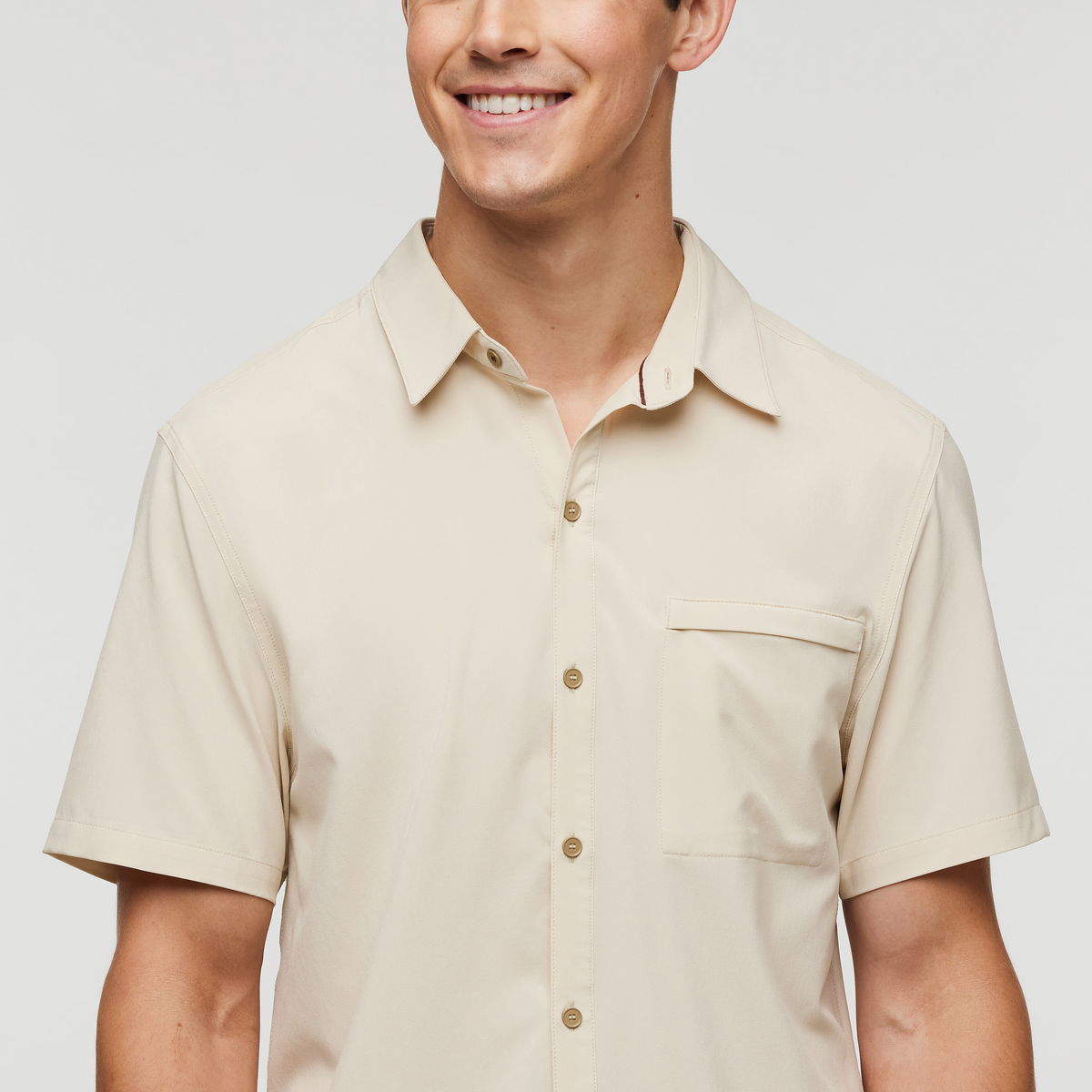 Cambio Button Up Shirt - Men's, Cream
