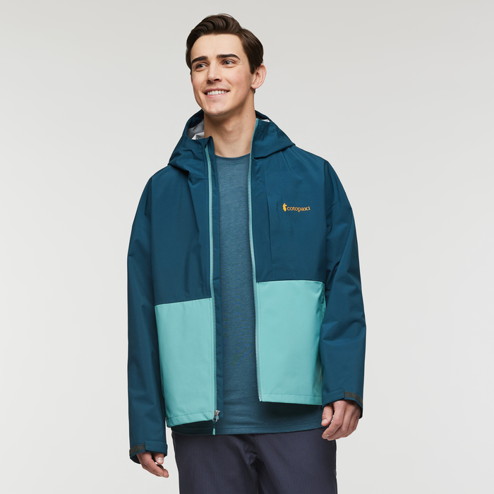 Cielo Rain Jacket - Men's, Abyss/Coastal