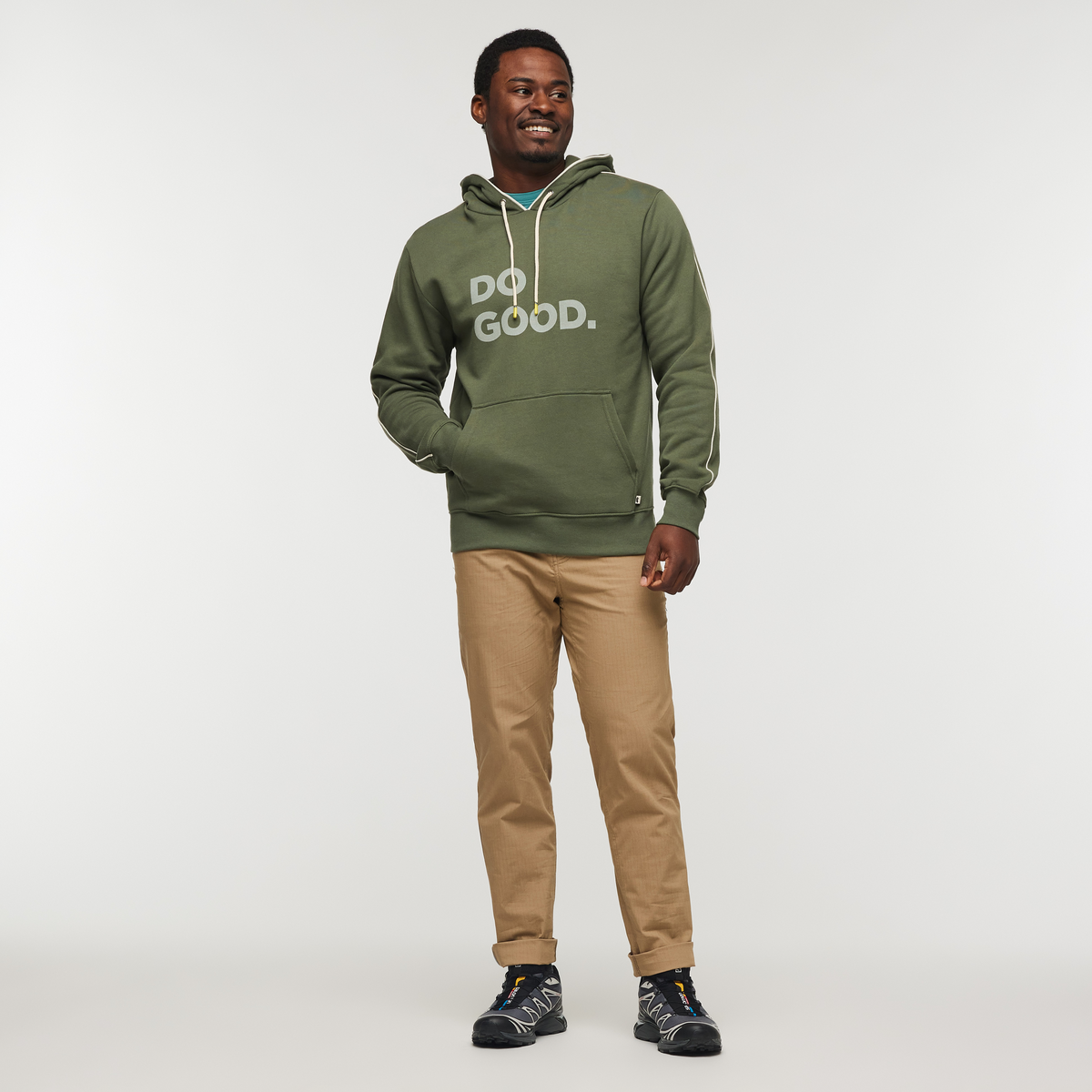 Do Good Pullover Hoodie - Men's, Fatigue