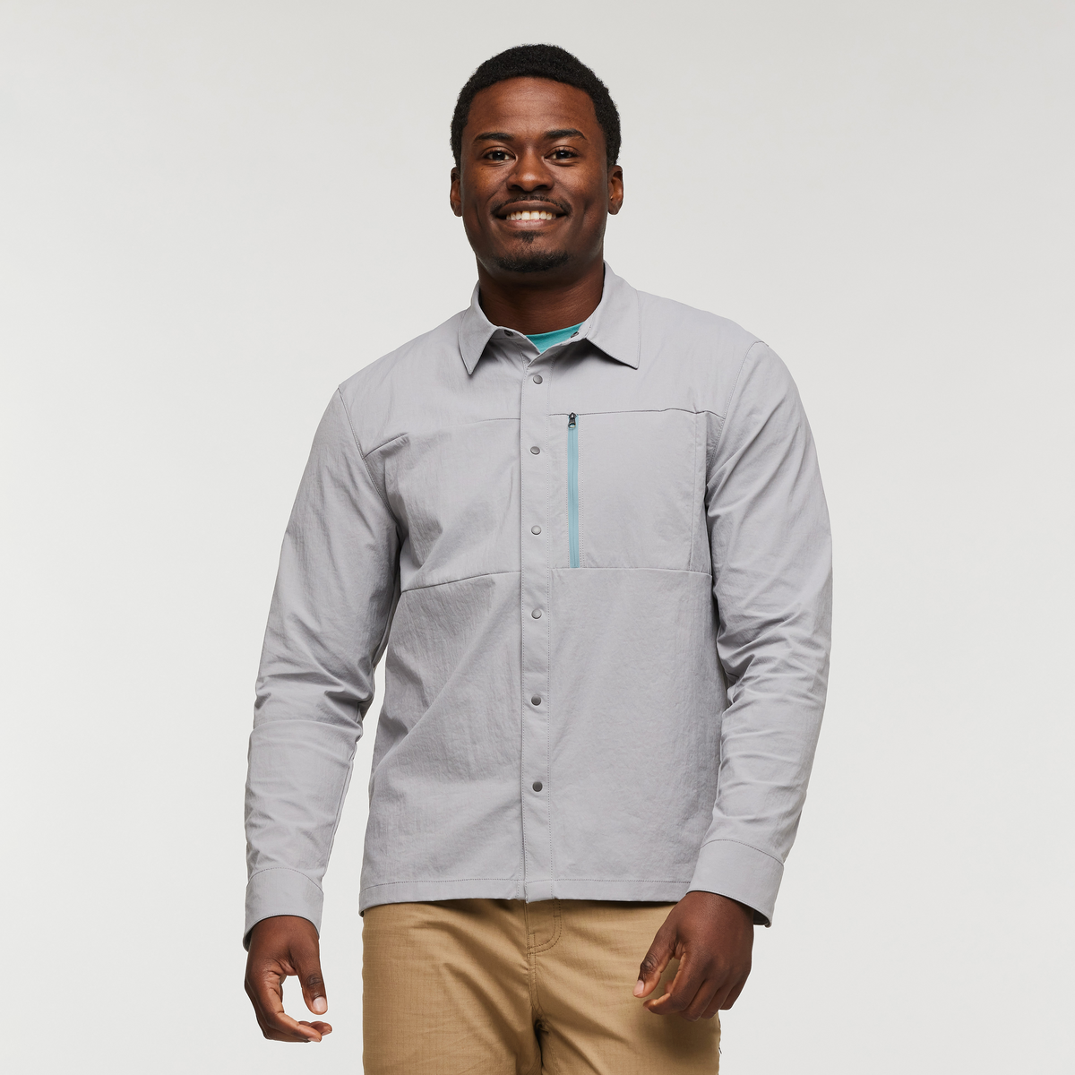 Sumaco Long-Sleeve Shirt - Men's, Smoke
