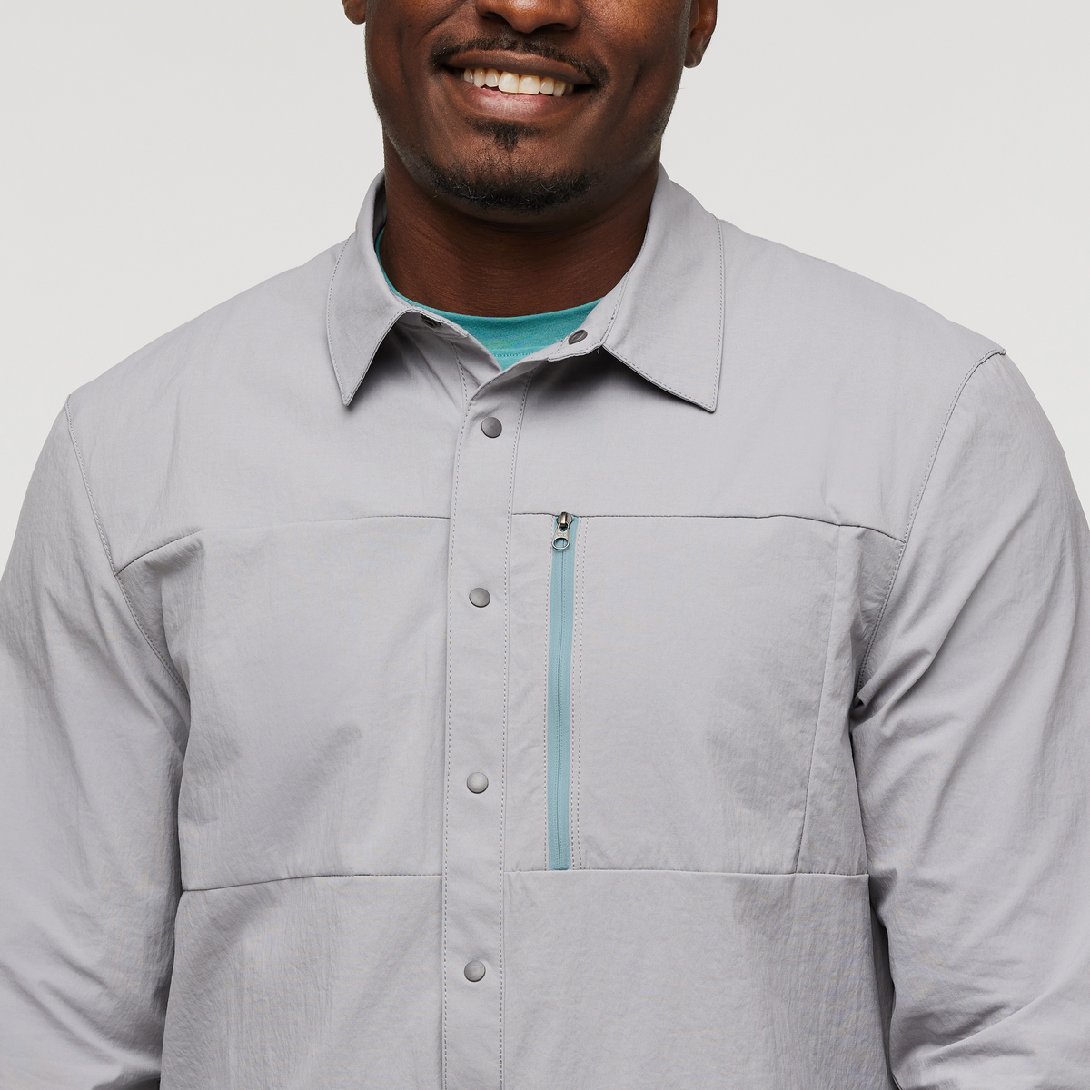 Sumaco Long-Sleeve Shirt - Men's, Smoke