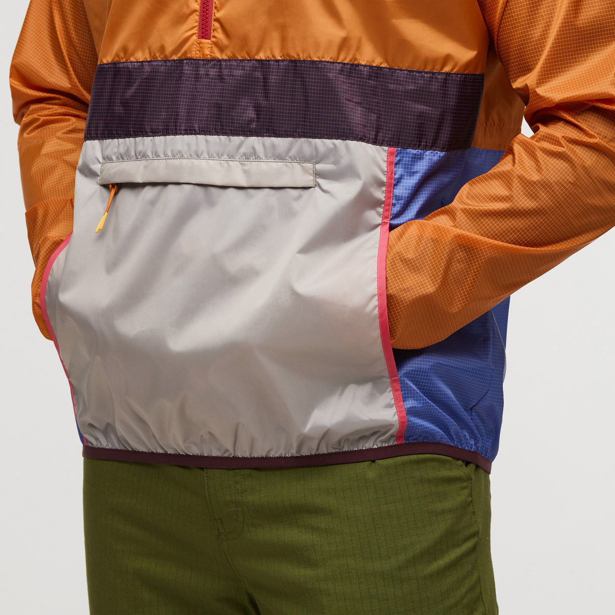 Teca Windbreaker Half-zip - Men's, Sunrise