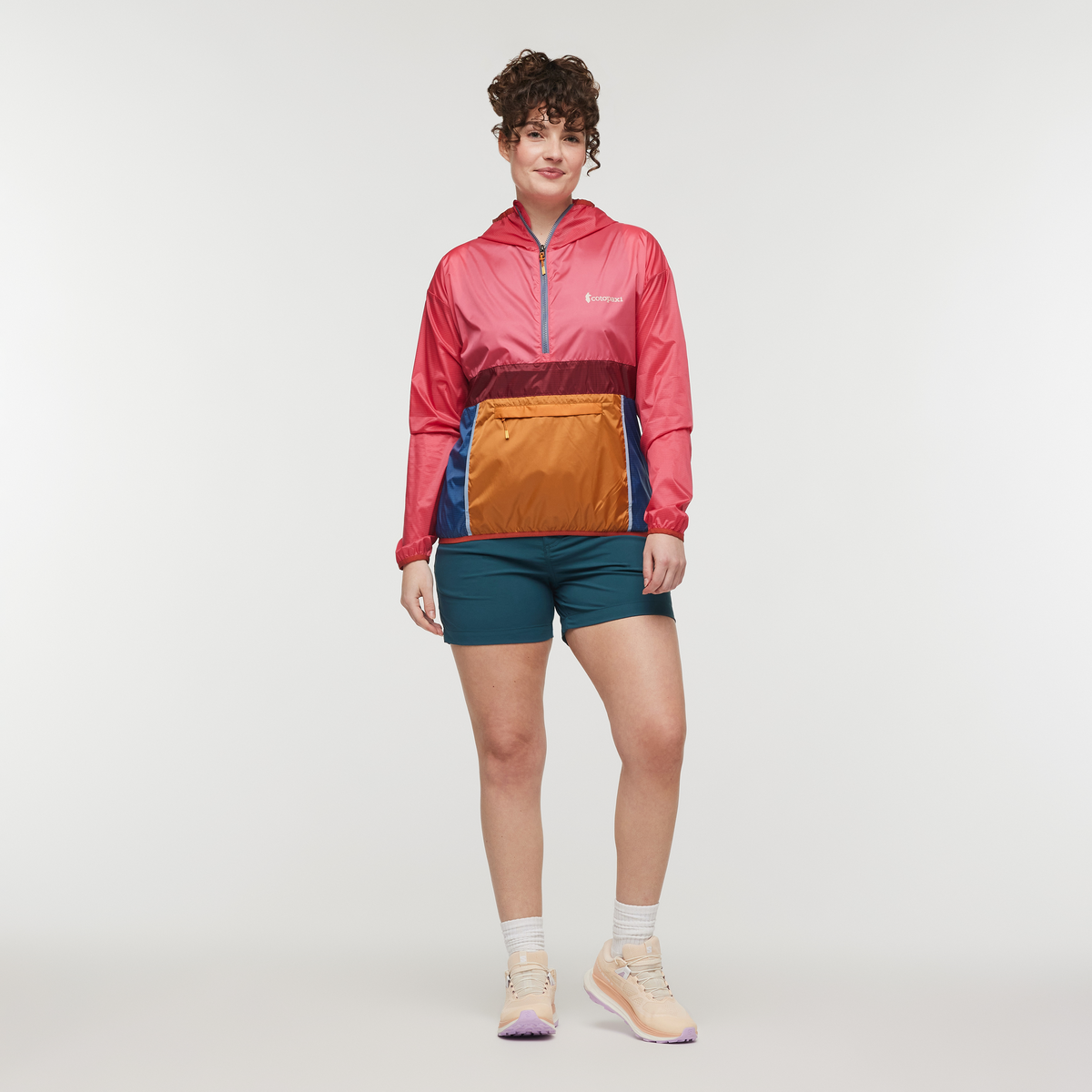 Teca Windbreaker Halfzip - Women's, Floor Is Lava