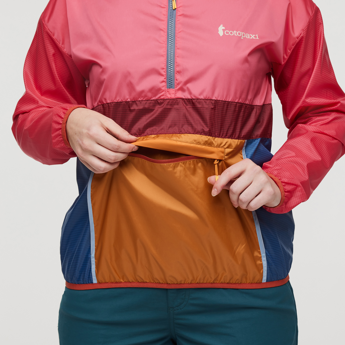 Teca Windbreaker Halfzip - Women's, Floor Is Lava