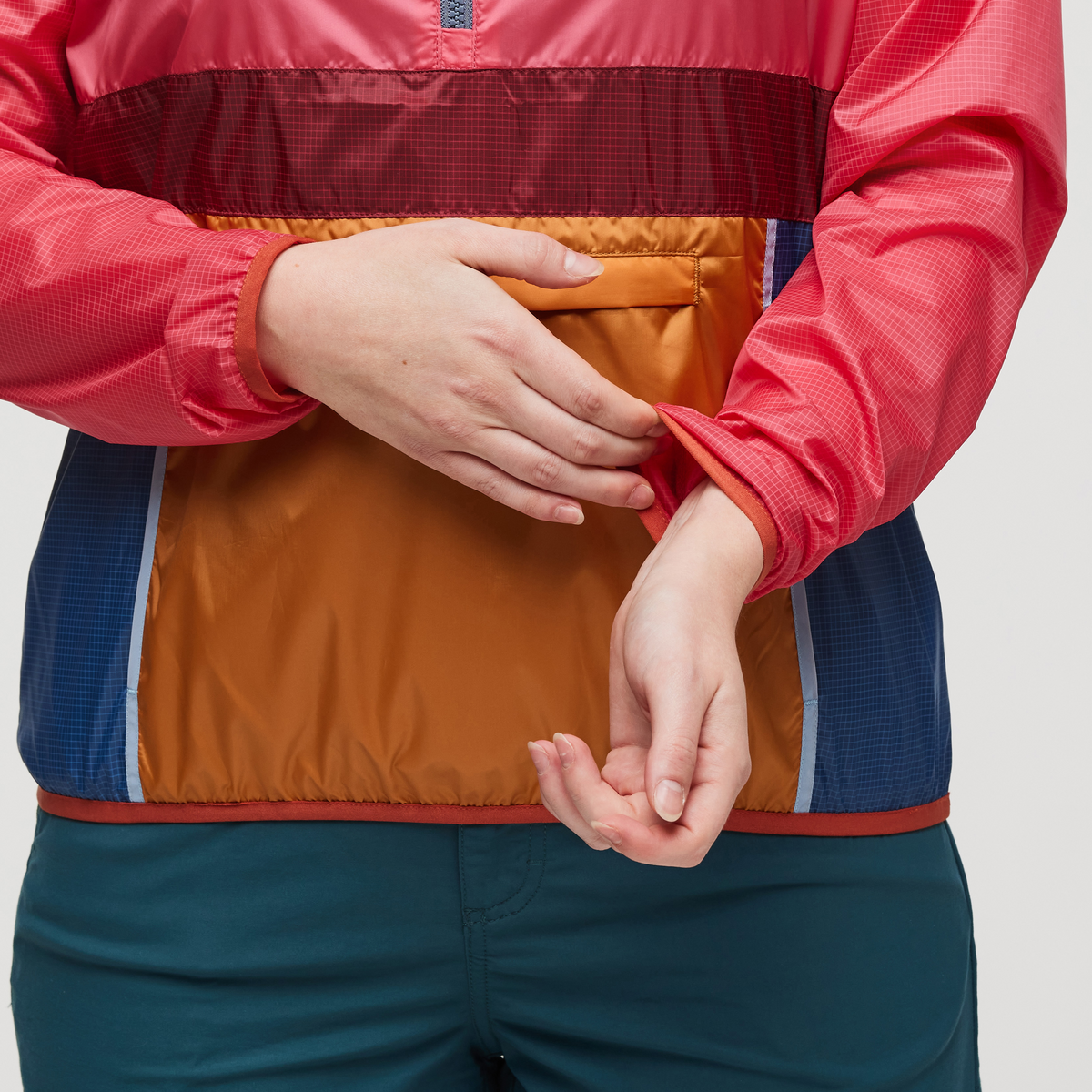 Teca Windbreaker Halfzip - Women's, Floor Is Lava