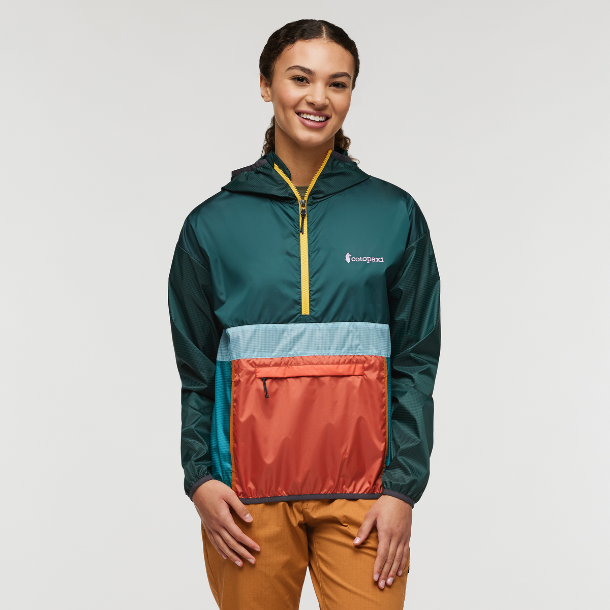 Teca Windbreaker Half-zip - Women's, Super Food