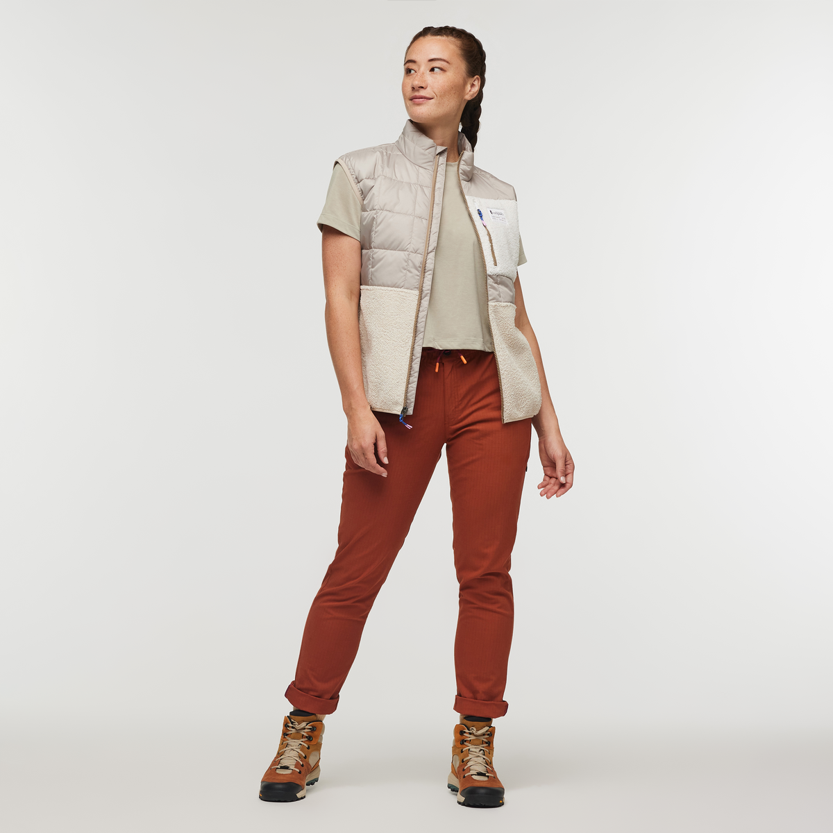 Trico Hybrid Vest - Women's, Oatmeal/Cream