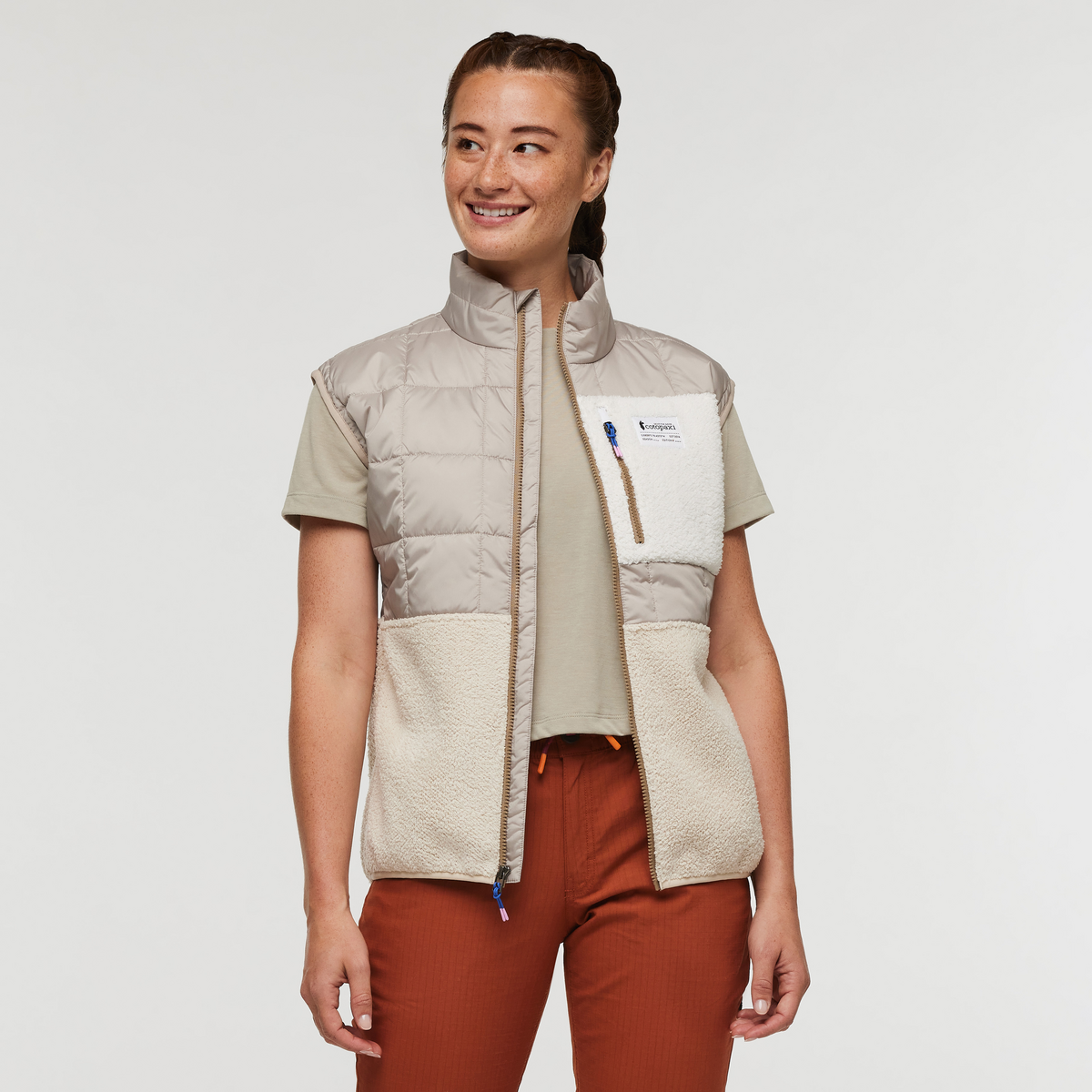 Trico Hybrid Vest - Women's, Oatmeal/Cream