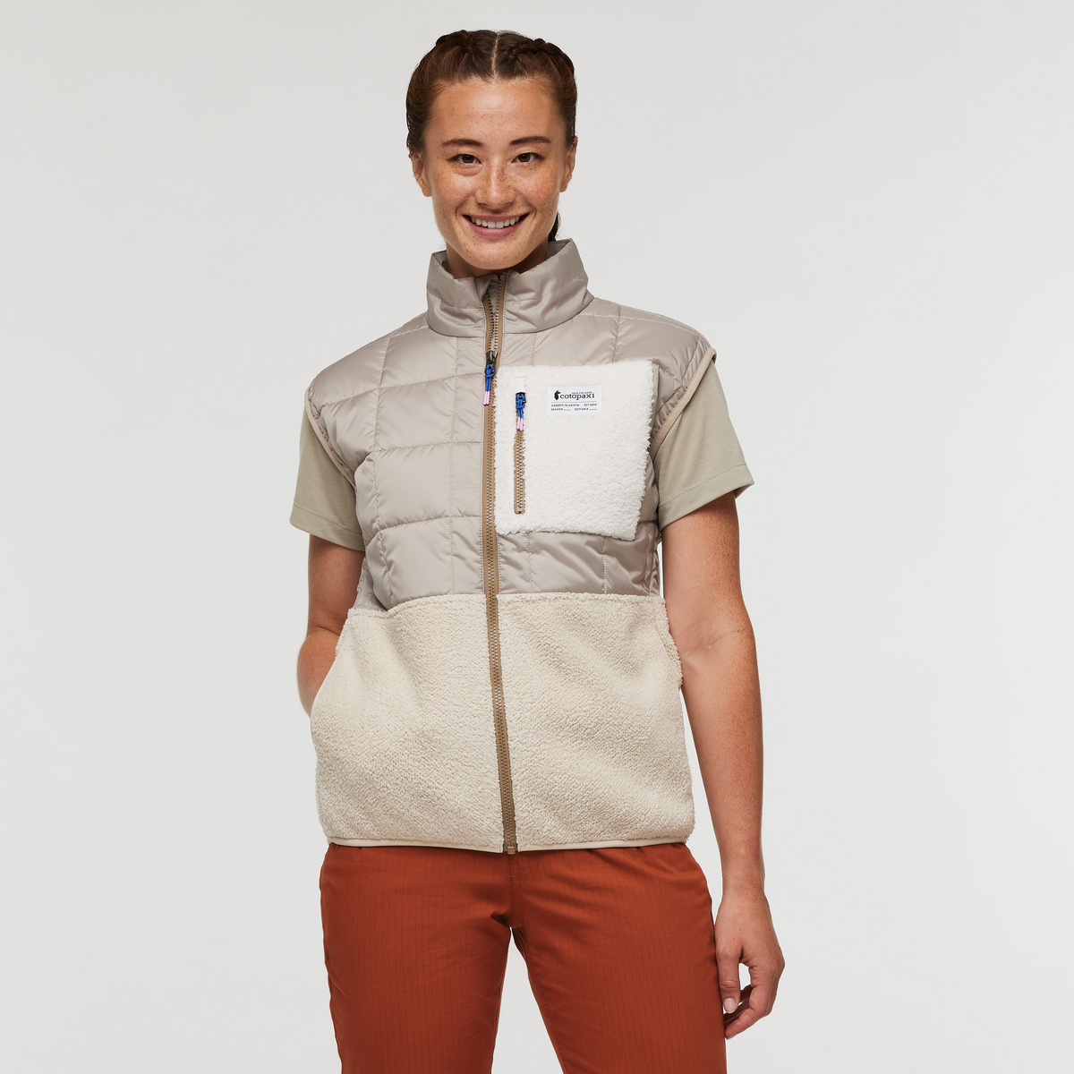 Trico Hybrid Vest - Women's, Oatmeal/Cream