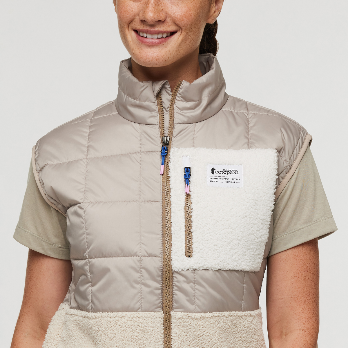 Trico Hybrid Vest - Women's, Oatmeal/Cream
