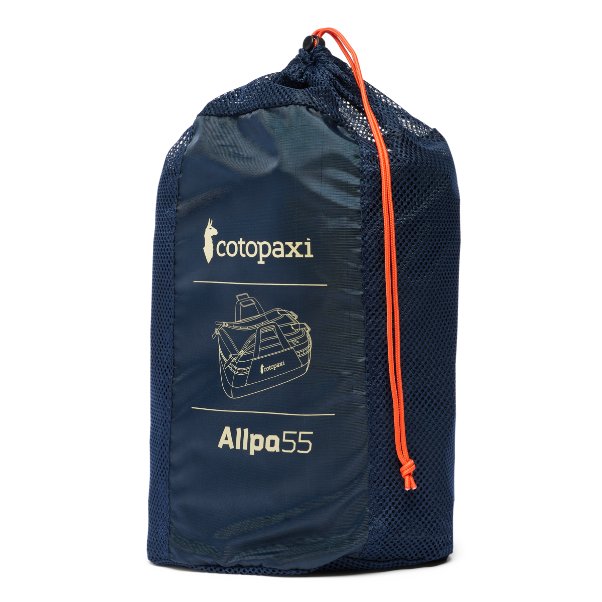Allpa 55L Getaway Duffel, Blue Smoke/Carbon