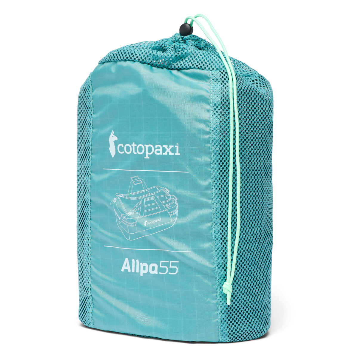 Allpa 55L Getaway Duffel, Blue Spruce/Abyss