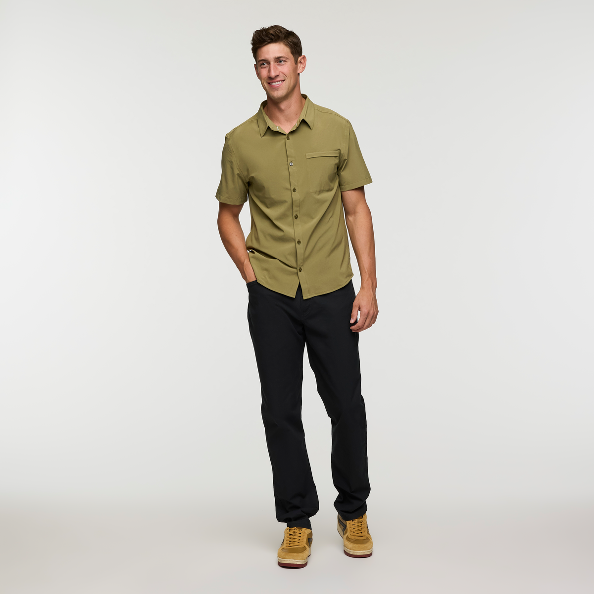 Cambio Button Up Shirt - Men's, Moss