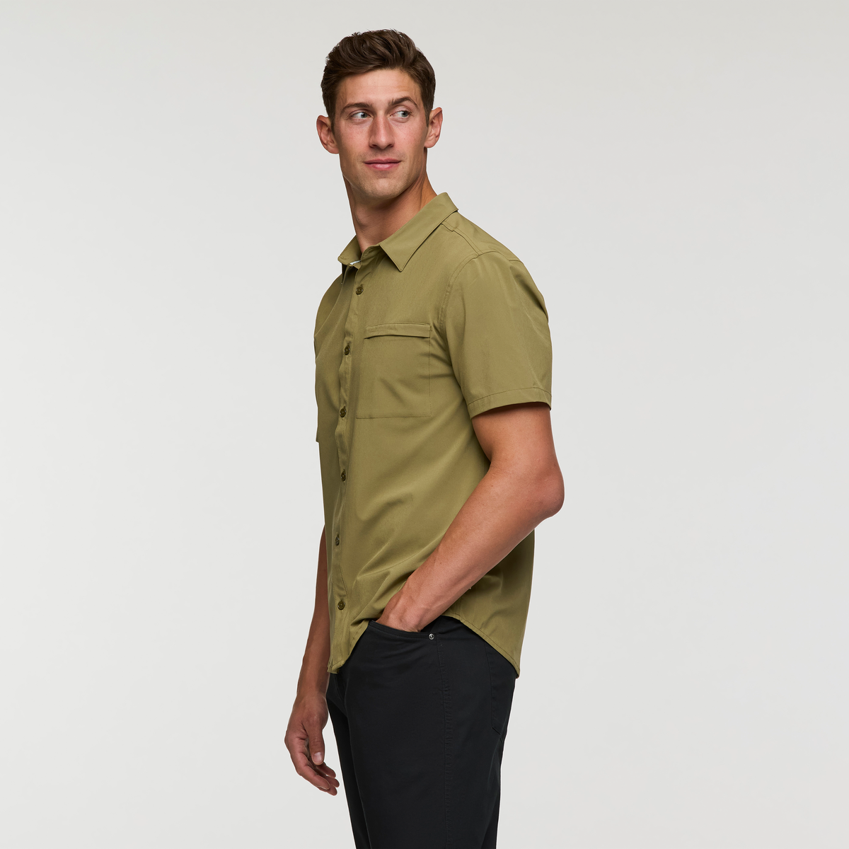 Cambio Button Up Shirt - Men's, Moss