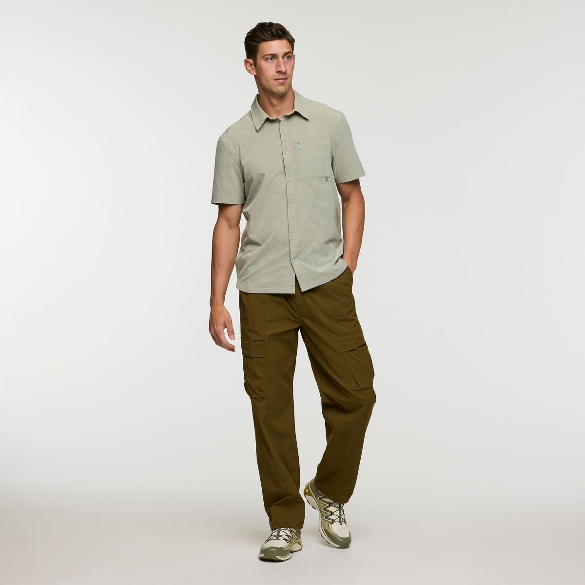 Coraje Tech Cargo Pant - Men’s, Live Oak