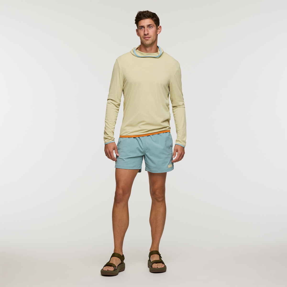 Sombra Sun Hoodie - Men's, Grain