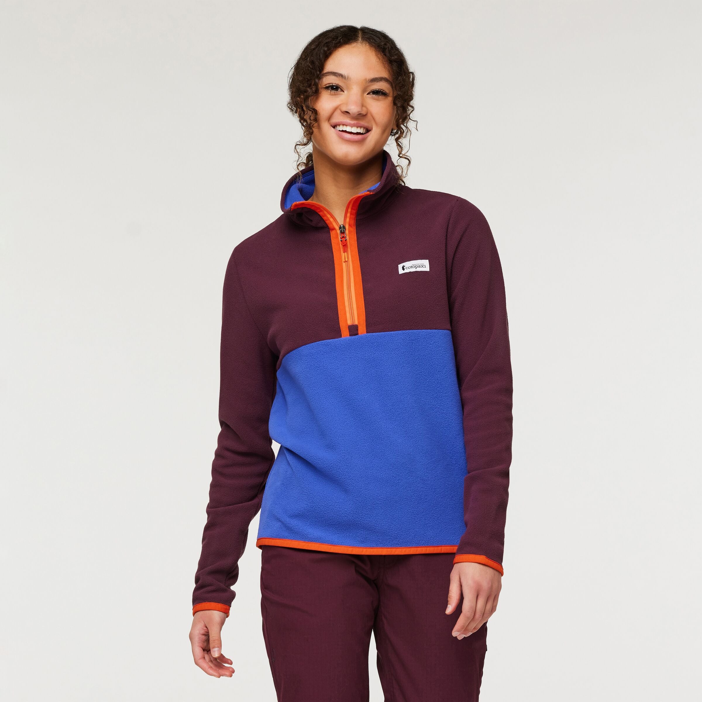 Amado Fleece - Women's, Wine/Blue Violet