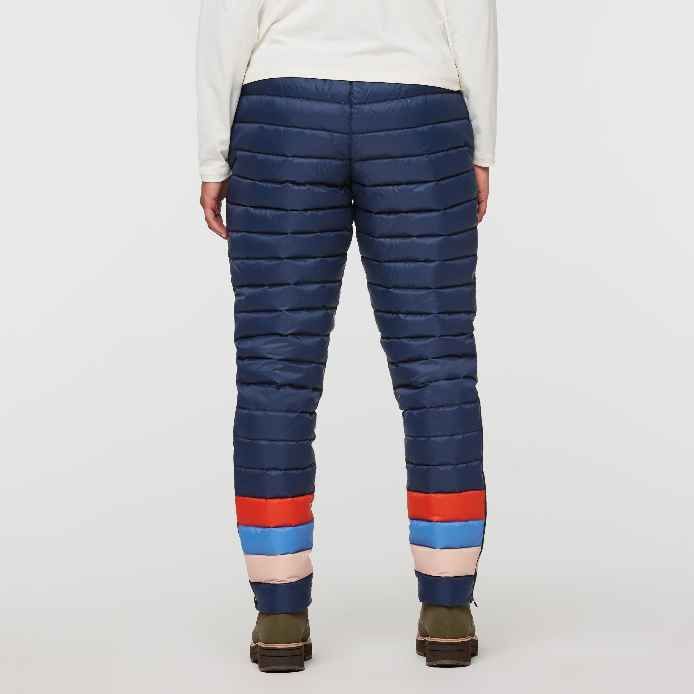 Fuego Down Pant - Women's, Ink Stripes