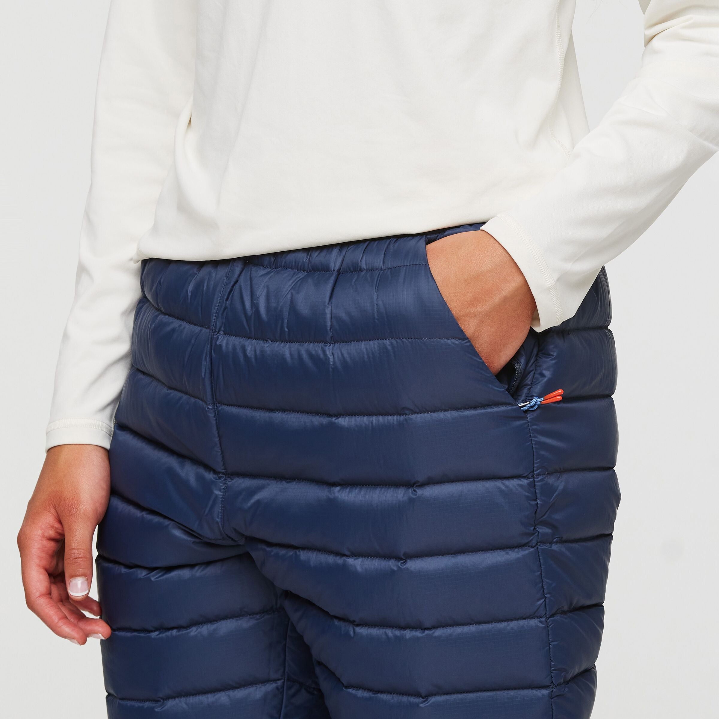 Fuego Down Pant - Women's, Ink Stripes