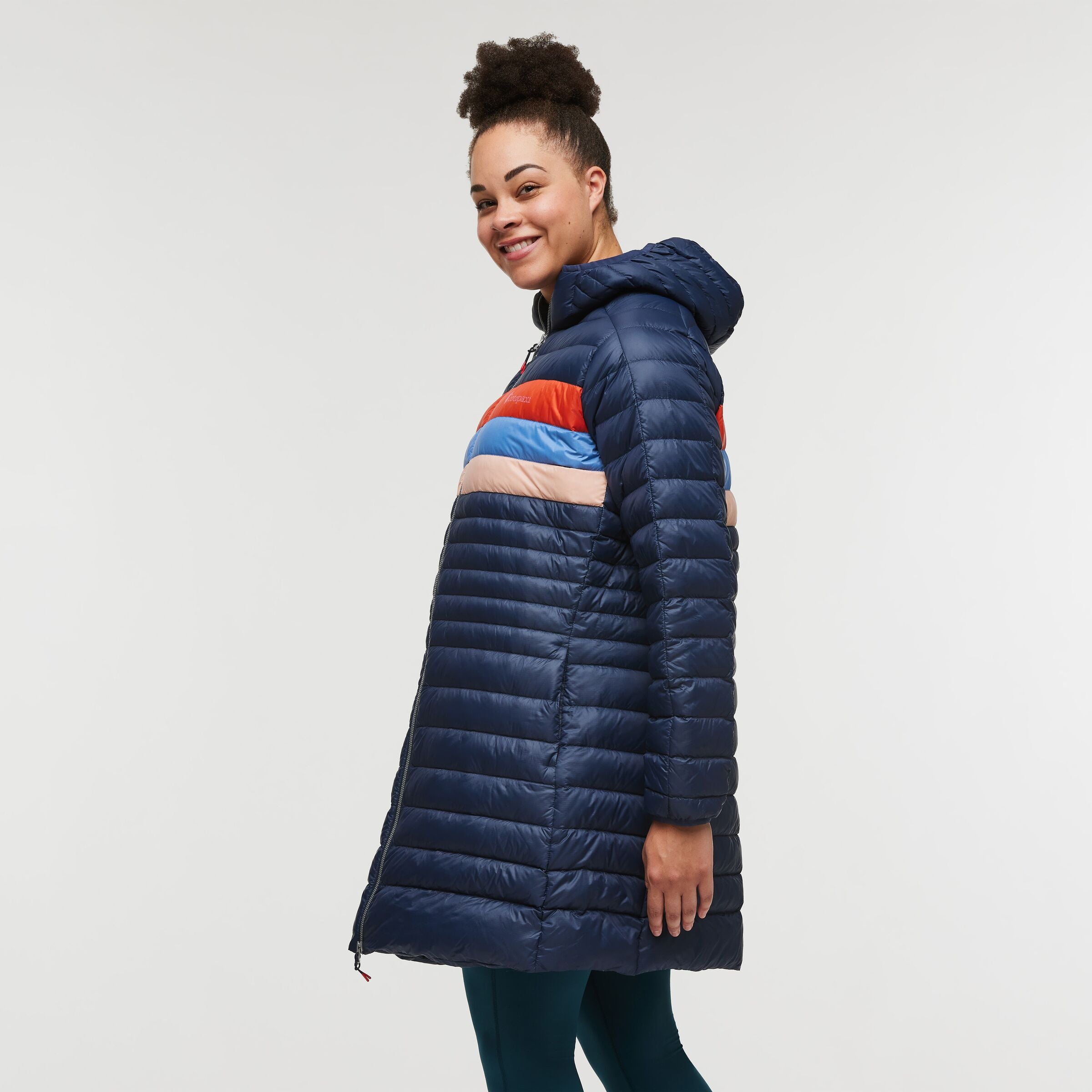 Fuego Down Parka - Women's, Ink Stripes
