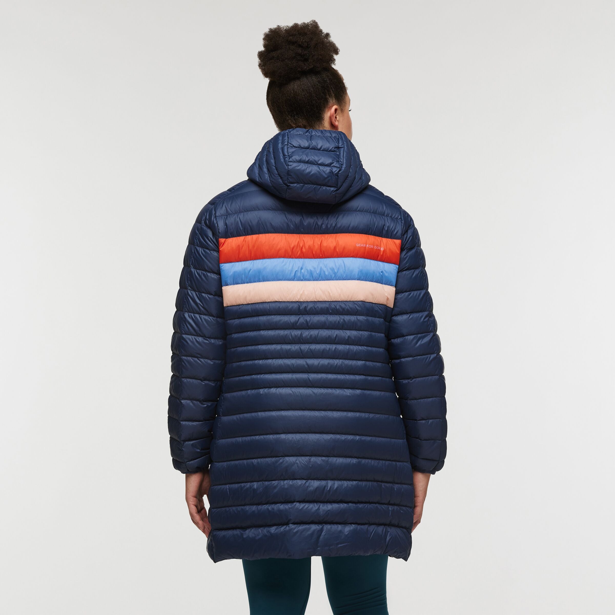 Fuego Down Parka - Women's, Ink Stripes