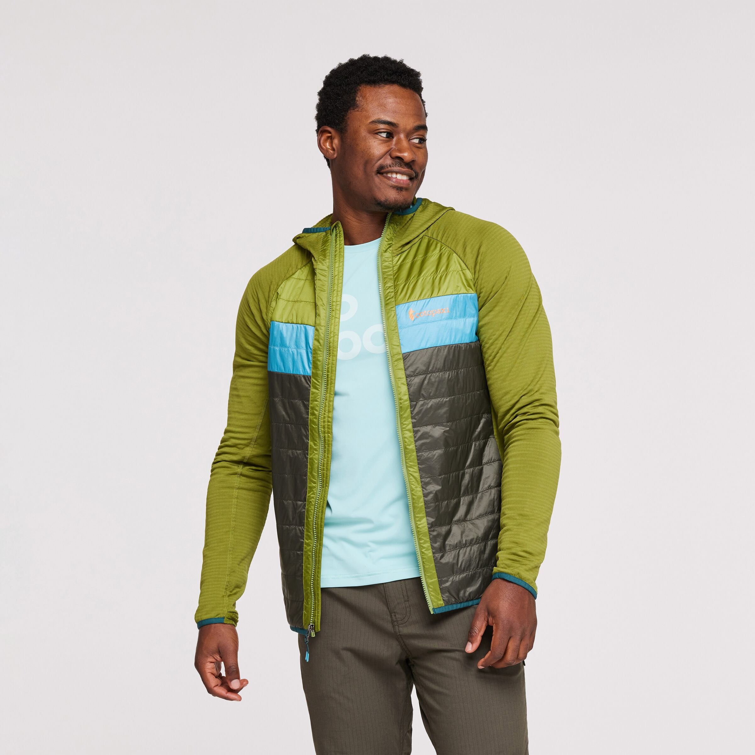 Capa Hybrid Insulated Hooded Jacket - Men's, Cedar & Iron