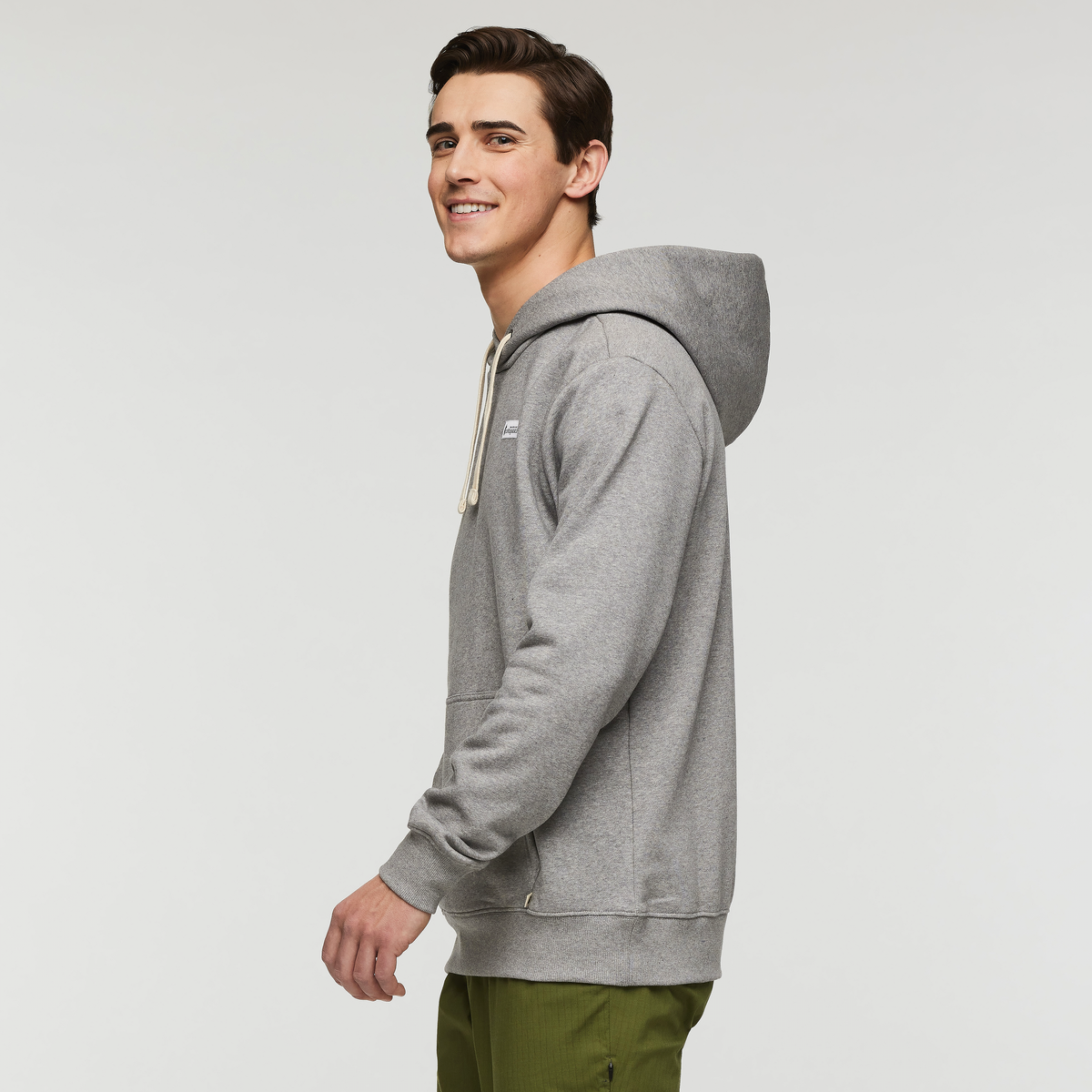 Llama Patch Pullover Hoodie-Mens