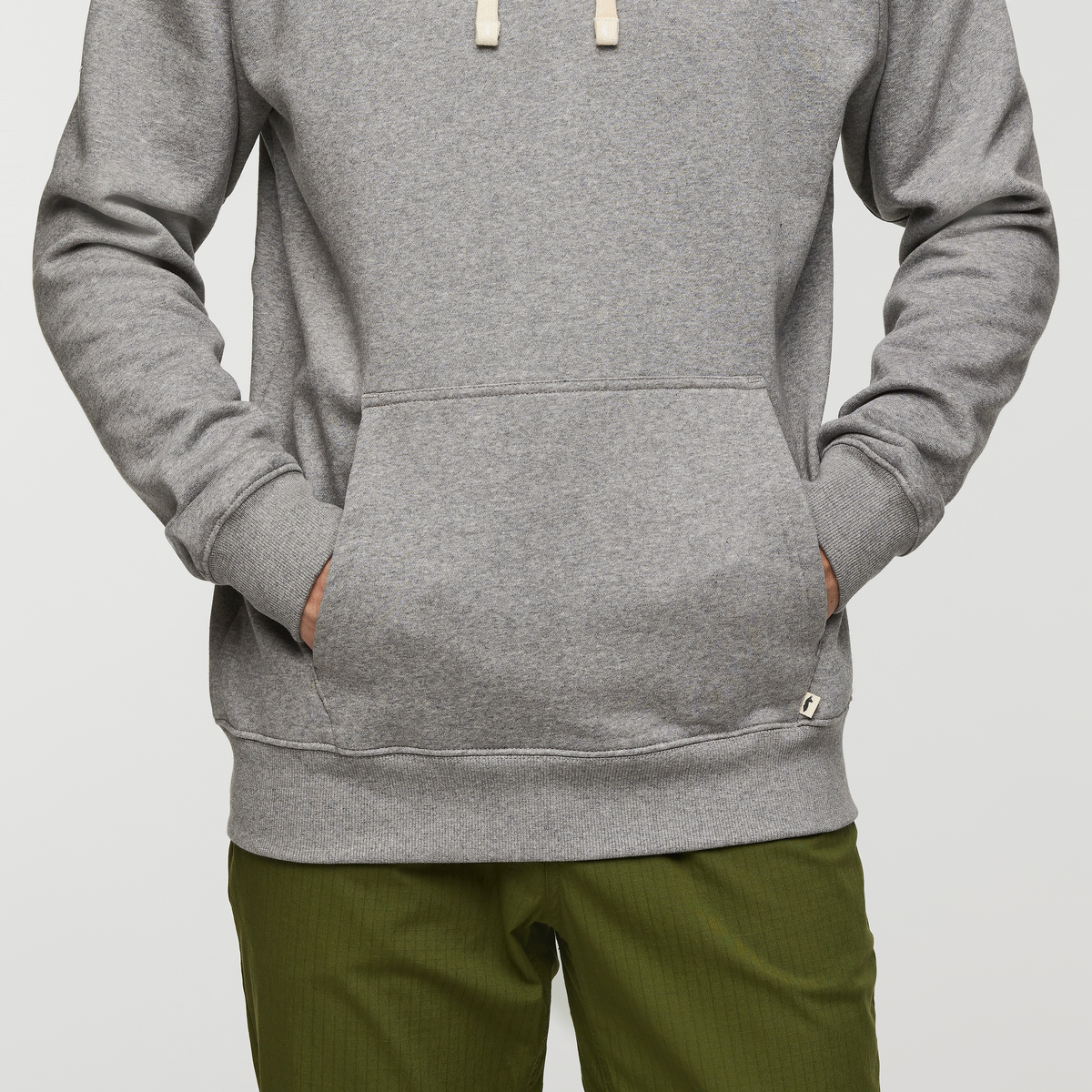 Llama Patch Pullover Hoodie-Mens