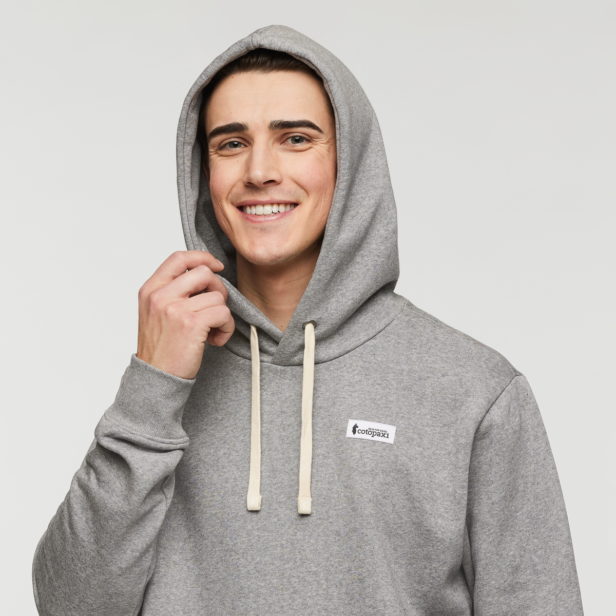 Llama Patch Pullover Hoodie-Mens