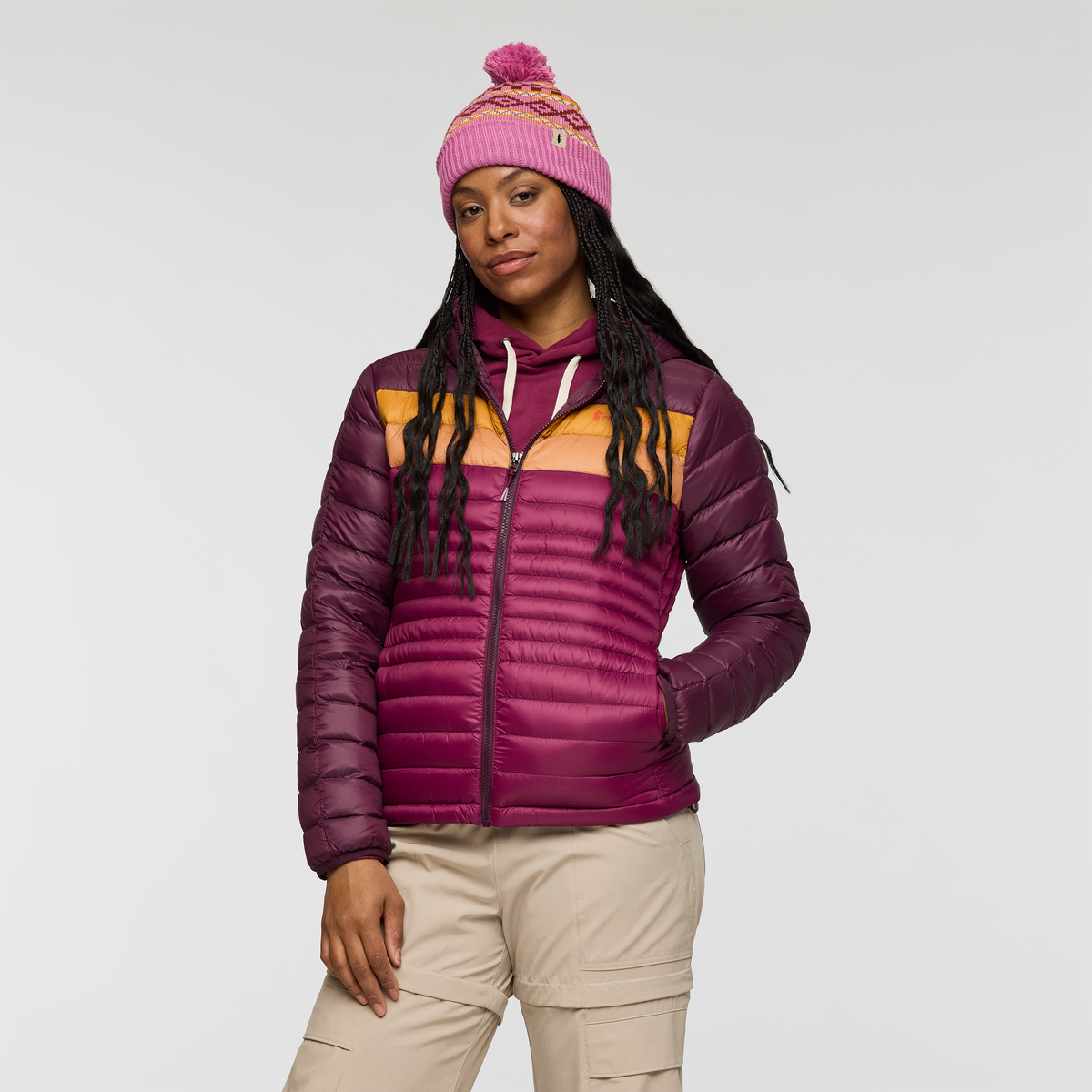 Fuego Down Hooded Jacket - Women's