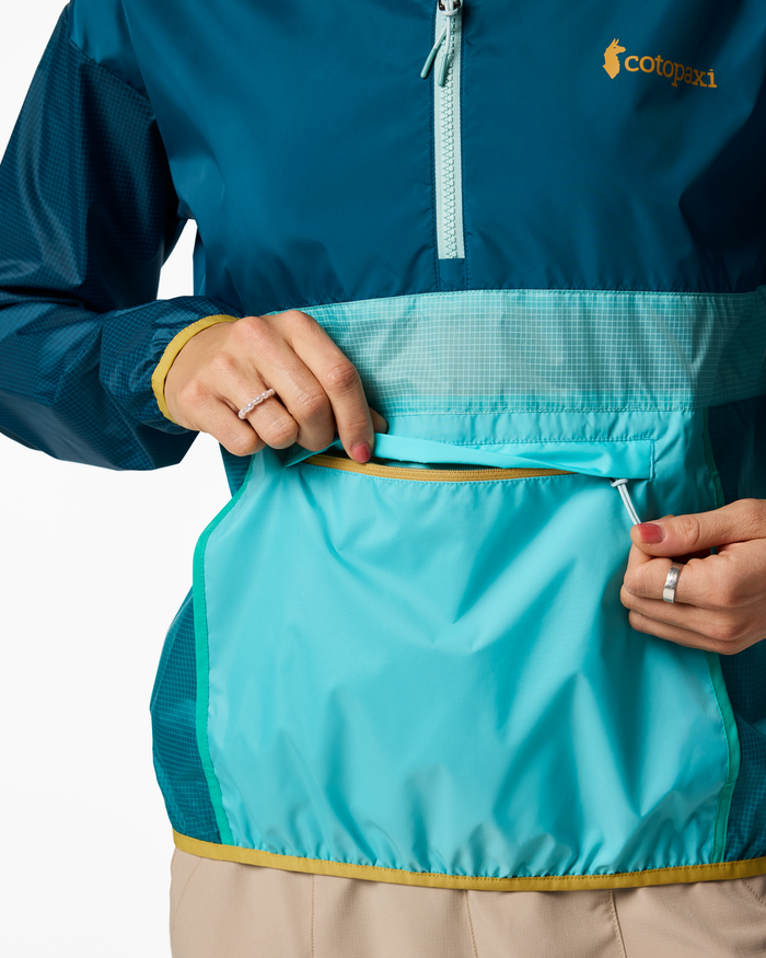 Teca Windbreaker Half-zip - Women's