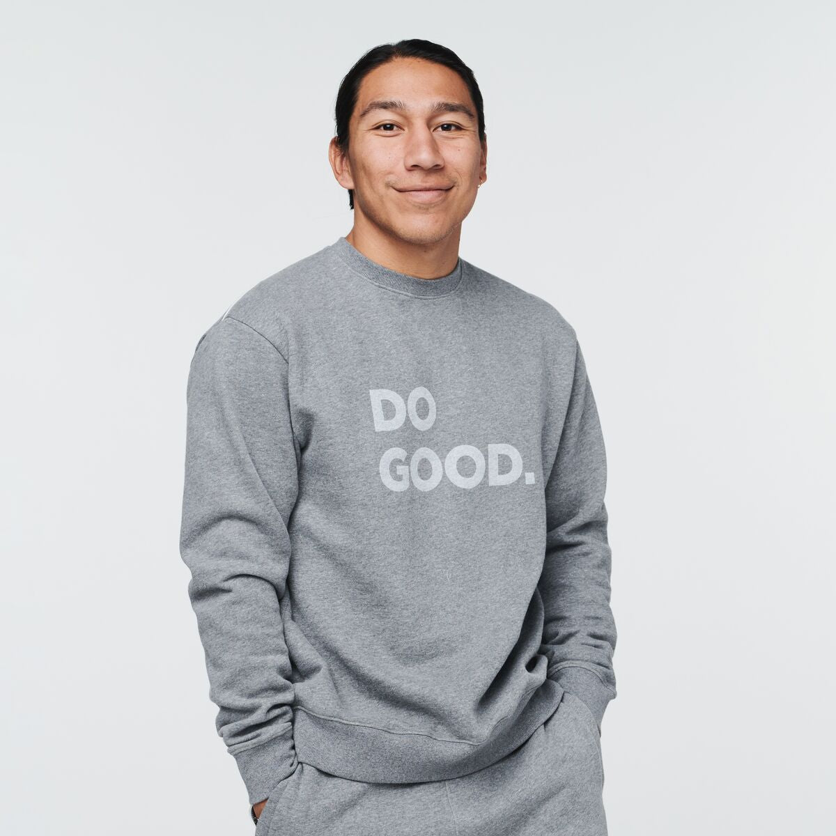 Do Good Crew Sweatshirt - Men's, Heather Grey