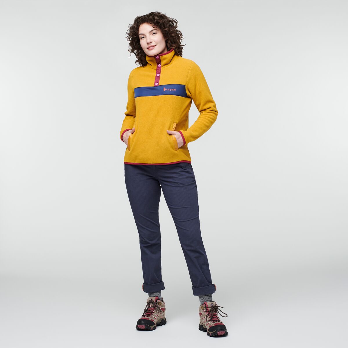 Teca Fleece Pullover - Recycled - Women's, Honeycomb