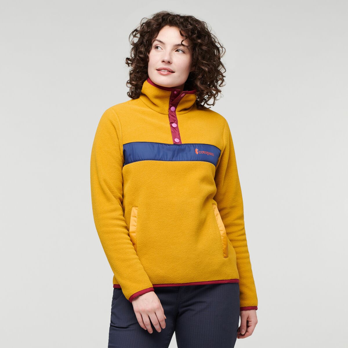 Teca Fleece Pullover - Recycled - Women's, Honeycomb